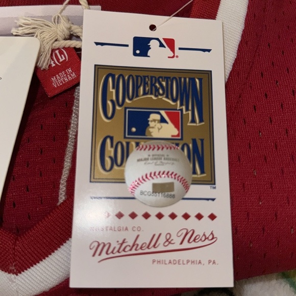 Authentic Pete Rose Cincinnati Reds 1984 Pullover Jersey - Picture 6 of 7